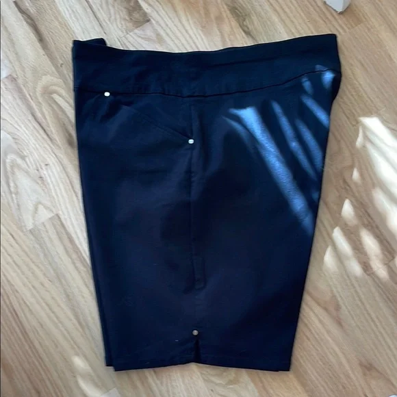 INC International Concepts Black Shorts Tailored Fit - Picture 7 of 7